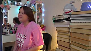 Russian actress captures solo backstage footage