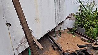 Beg me to pump milk deep in abandoned site extreme fuck