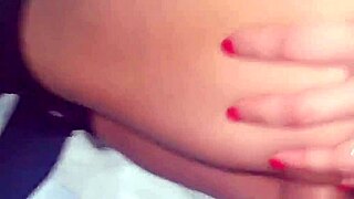 Risky public toilet quickie with horny couple dripping wet