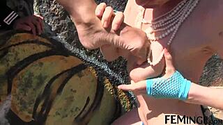 Fingering 4K: BLONDE LESBIAN LICKS Girlfriend's Wet Pussy