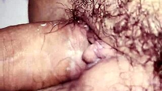 rubbed her clit then slid in raw homemade