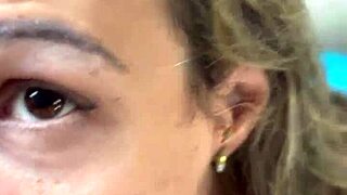 personal trainer sneaks brazilian wife to gym backroom for deepthroat pounding