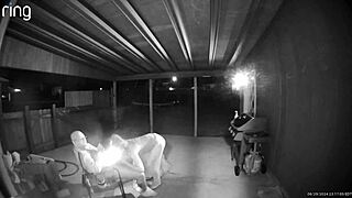 oh god my wife's bent over sucking cock for public creampie