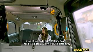 Fuck Her Stretched Pussy After Taxi Drop!