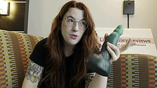 I review Spitfire monster dildo from Bad Dragon closely