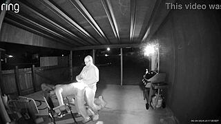 oh god my wife's bent over sucking cock for public creampie