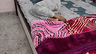 Intense creampie blasts tight pussy of babe home alone