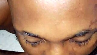 black men devour juicy black pussy with hungry licks