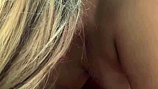 football watching soaks my wet pussy