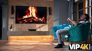 seductive teen shakes ass seducing horny older man