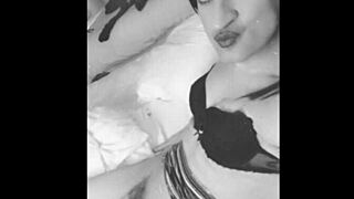 Ashlyhan crossdresser teases big cock fans