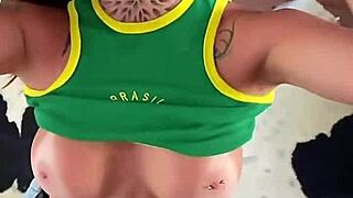 Petite Redhead Latina Delivers Sloppy Deepthroat After Casting POV