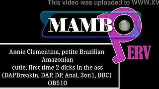 Annie Clementina Petite Brazilian Takes DAP DP Anal 3on1 ATM BBC