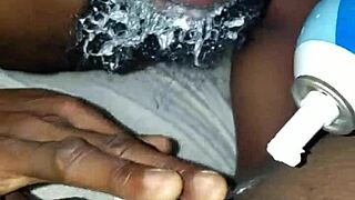 black men devour juicy black pussy with hungry licks