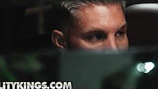 serena santos, kira perez & madison blaze share dick in wild orgy