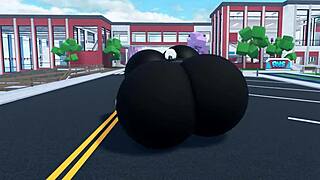 thicc avatar shakes huge ass and tits for you