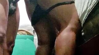 Friend's Husband Delivers Intense Doggy Style Pounding