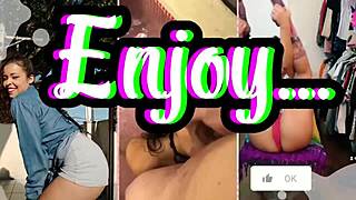 Oh god, this influencer is drenched testing wet body oils and erotic toys!