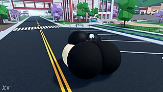 thicc avatar shakes huge ass and tits for you