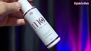 Oh god, this influencer is drenched testing wet body oils and erotic toys!