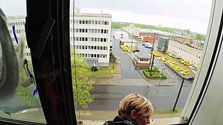 dare you join this hot german milf's naughty fuck in lost place?