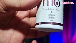 Oh god, this influencer is drenched testing wet body oils and erotic toys!