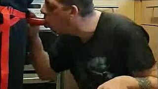 Loving every thrust pegging his ass kitchen cornfield bathroom to mouth