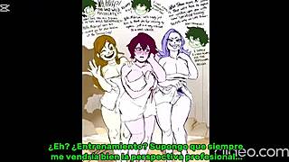 Wild Wild Pussycat MILF Craves Deku's Deep Creampie