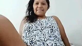 Fuck, This Mature Latina Fingers Her Wet Pussy Just For You!