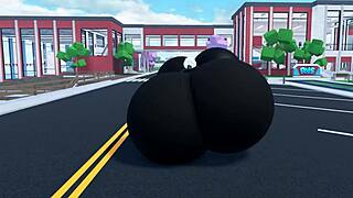 thicc avatar shakes huge ass and tits for you