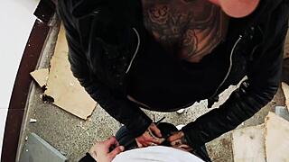 dare you join this hot german milf's naughty fuck in lost place?