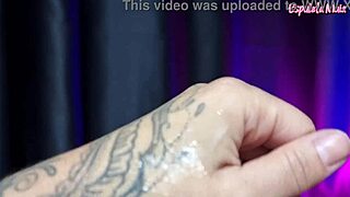 Oh god, this influencer is drenched testing wet body oils and erotic toys!