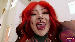 Bbc Fills Tattoo Vixen Lorelai Leigh's Ass With Creampie