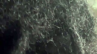 BBW Ebony Cutie Deepthroats Double Big Black Monster Cocks in Mirror Messily