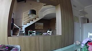 Hey girls, check out this fat cock at the party—let's suck it dry together!