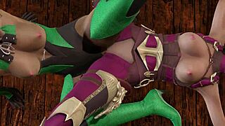 kitana and mileena go wild in steamy 3d hentai action