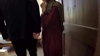 muslim babe pounded hard by monster cock then jizzed in mouth