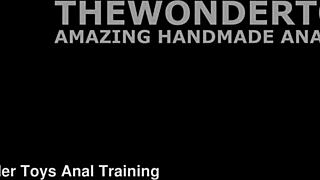 lady ana tests massive handmade balldog xl with deep anal fisting