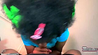 sexy burglar nerd gets wet deepthroat from big black cock