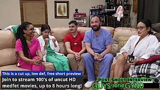 Does Doctor Canada Finger Channy Crossfire's Ass in Exam Flip?