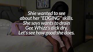 shy caribbean cutie hangs out with grown guy casually