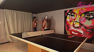 sara blonde ambar prada threesome cum faces