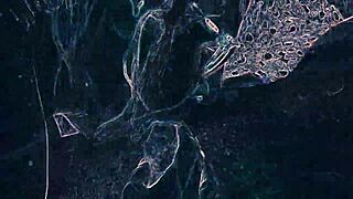 club dancer gets intense rimjob and blowjob under flashing lights