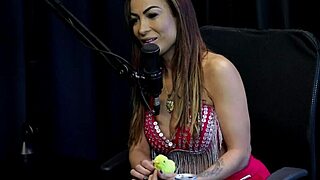 Belinha Baracho Sheer Red Tease After Years In Porn Industry