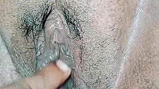 Pretty Shaved Teen Pussy Lips Spread Wide Dripping Wet for Juicy Fuck