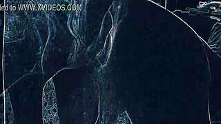 club dancer gets intense rimjob and blowjob under flashing lights