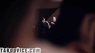 hey boss after work you finally fuck your sexy waitress bent over rough