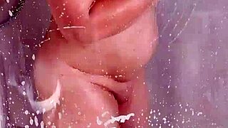 Homemade Housewife Cleaning Lady Strips Naked