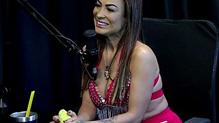 Belinha Baracho Sheer Red Tease After Years In Porn Industry