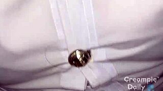 Bangkok college girl conquers thick Thai cock creampie